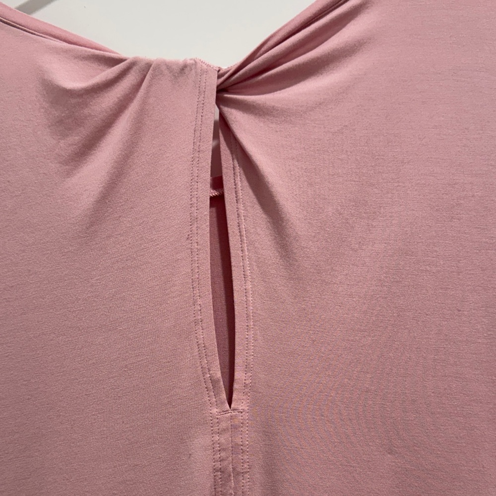 Lululemon Modal-Silk Twist-Back Short-Sleeve Shirt - Picture 3 of 4